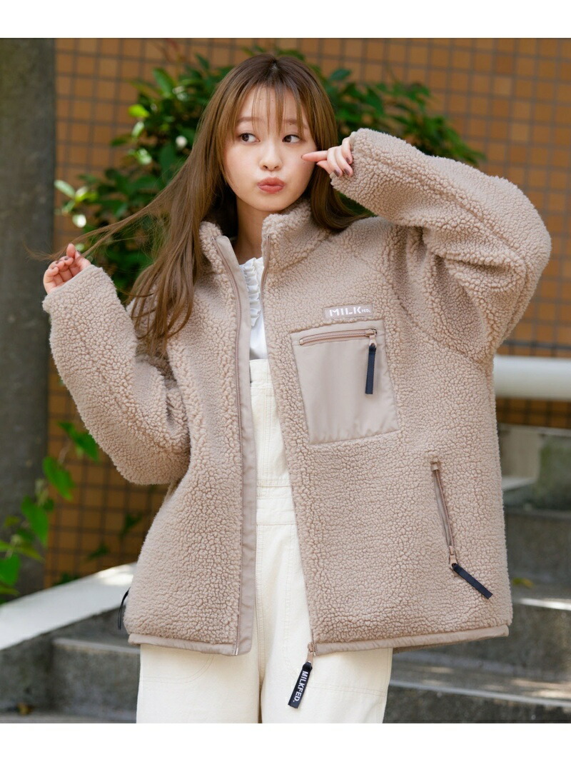 楽天市場】BOA ZIP UP JACKET ジャケット MILKFED. MILKFED. ミルク