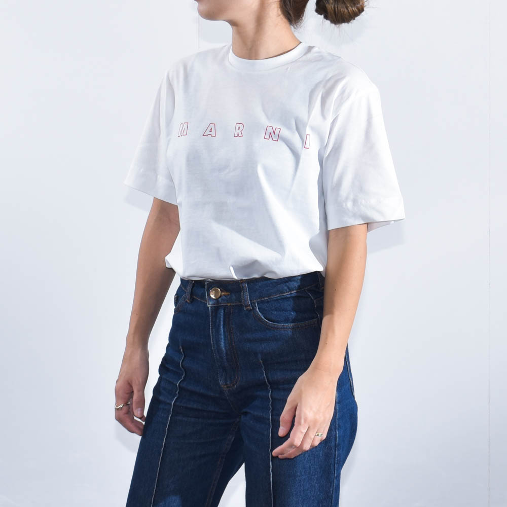 楽天市場】マルニ Tシャツ キッズ ロゴ 大人もOK レディース MARNI