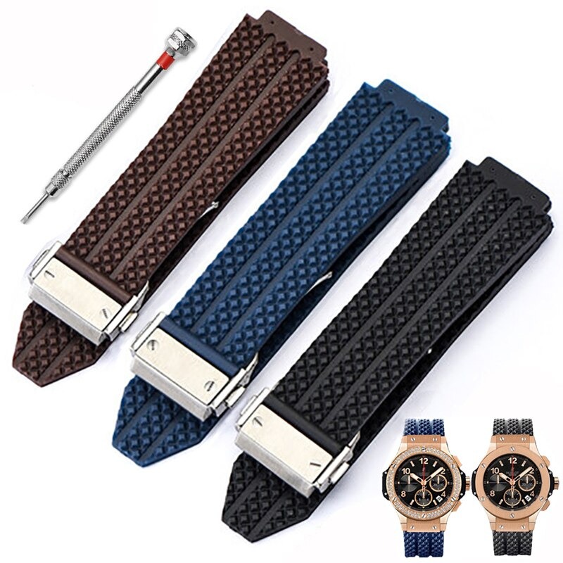 楽天市場】ウブロ 互換 ラバーベルト ブラック 25x17x22mm 修理 交換