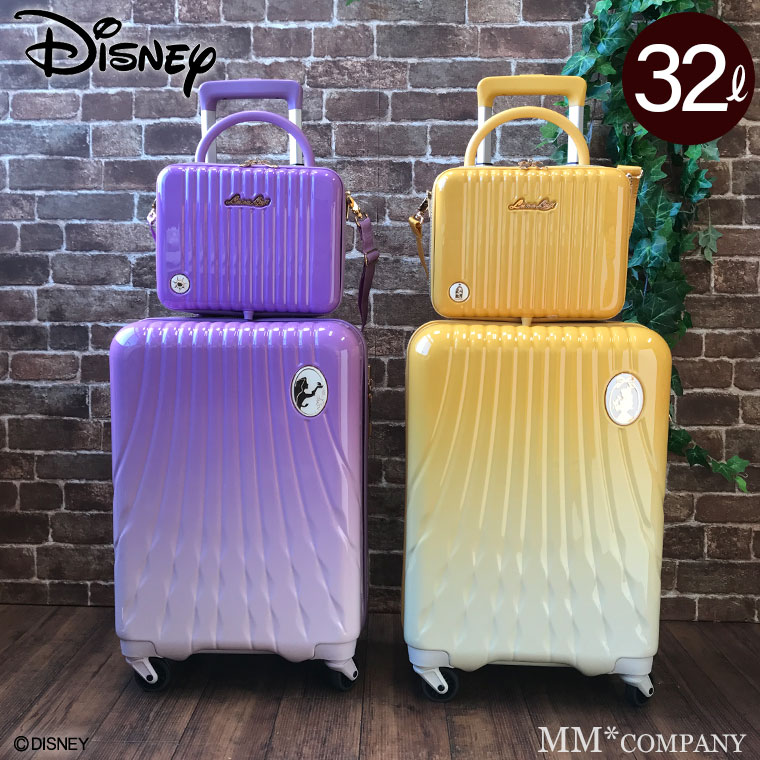 楽天市場】スーツケース Sサイズ(32L)とミニトランクのセット かわいい