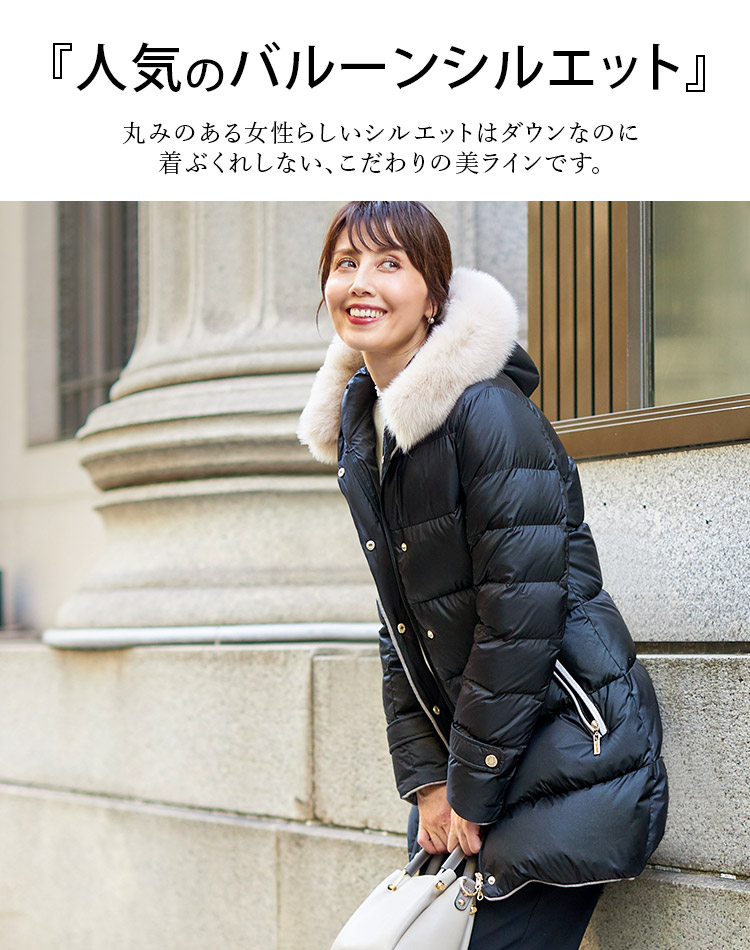 楽天市場】ダウンジャケット ダウンコート ファーコート レディース