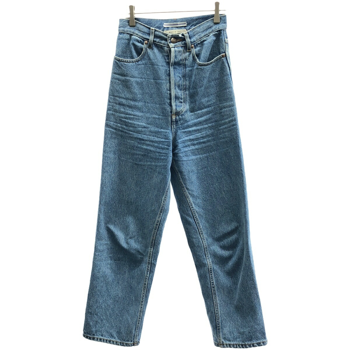 楽天市場】CristaSeya クリスタセヤ Bleached denim high-waisted