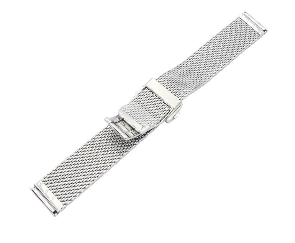楽天市場】ハミルトン純正 ステンレススチール 20mm メッシュベルト