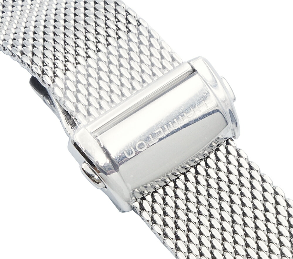 楽天市場】ハミルトン純正 ステンレススチール 20mm メッシュベルト
