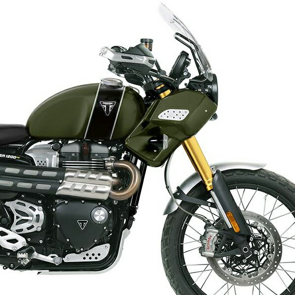 楽天市場】Triumph Scrambler 1200XC、1200XE サイドパネル/ウィンド