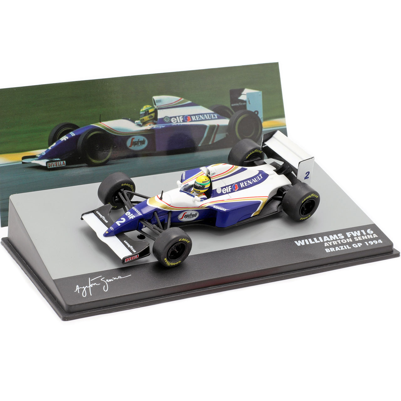 楽天市場】アイルトンセナ 模型 1/43 スケール ウィリアムズ ルノー