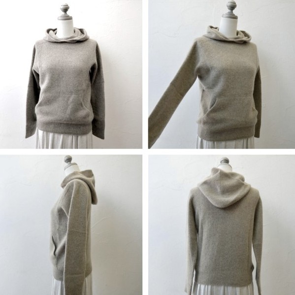 楽天市場】evam eva コットンカシミヤ タートルネック ニット