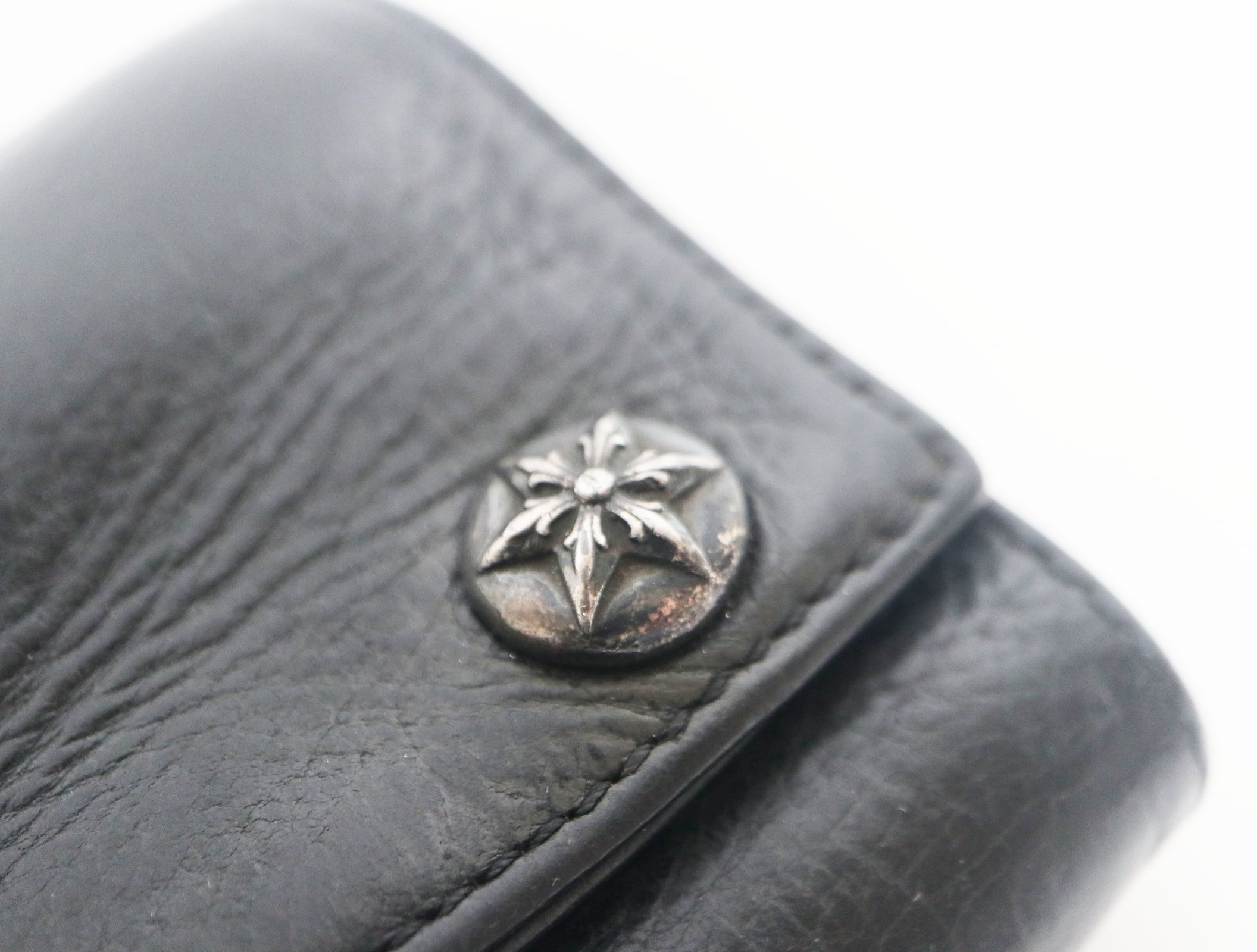 楽天市場】クロムハーツ CHROMEHEARTS 3フォールド スター ブラック