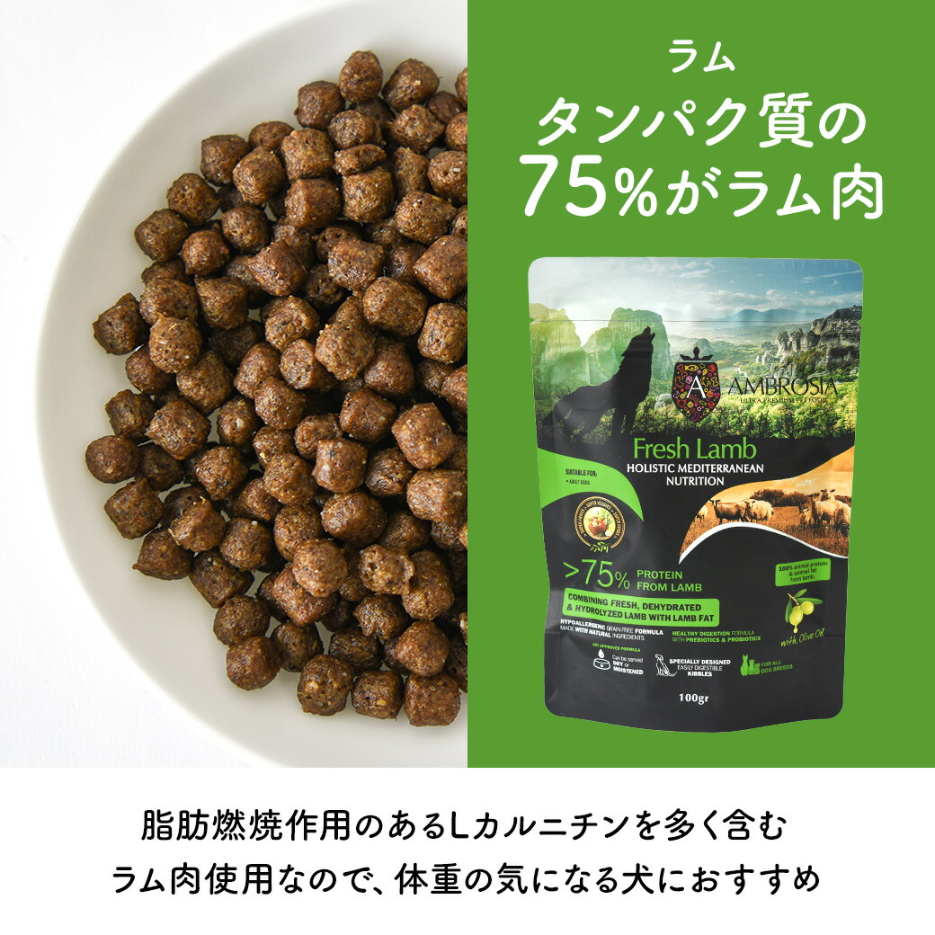 楽天市場】アンブロシア DOG HMN ダック 12kg ドッグフード