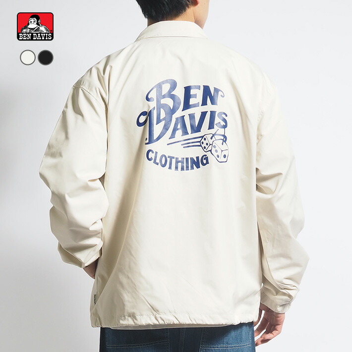 楽天市場】【セール20%OFF】BEN DAVIS ベンデイビス コーチジャケット