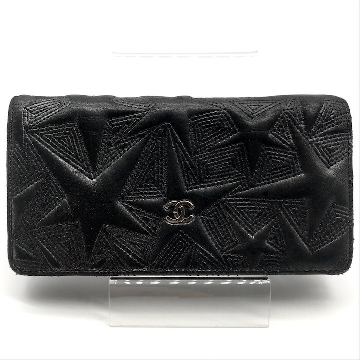 楽天市場】【中古】良品 CHANEL シャネル ココマーク ラムスキン