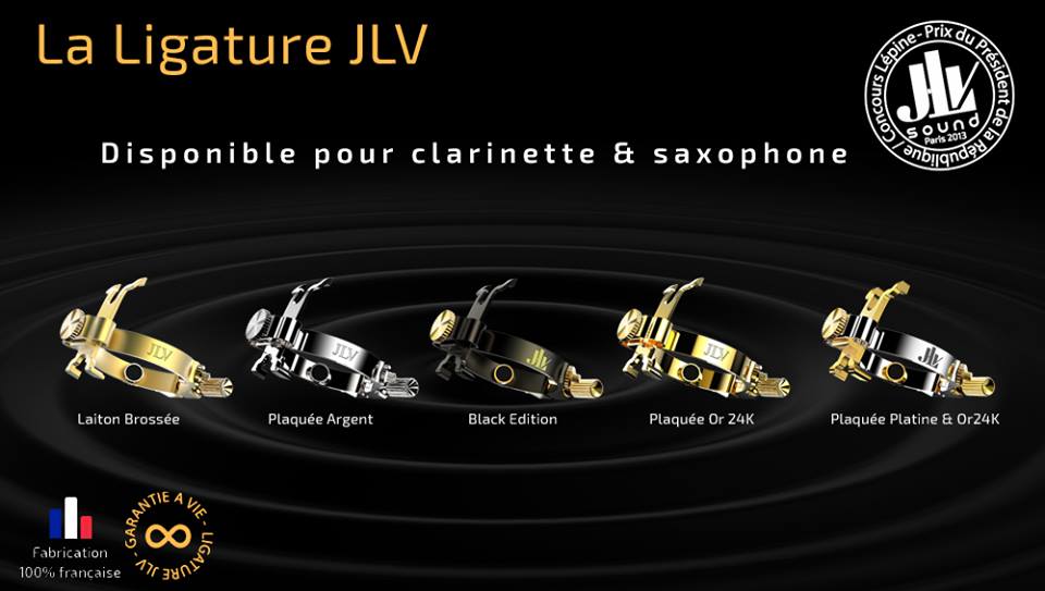 楽天市場】☆JLV アルトサックス用リガチャー 24金メッキ 【ラバー