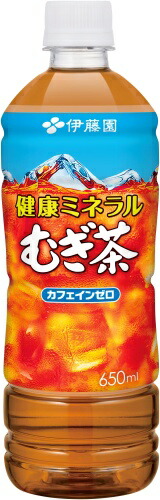 楽天市場】伊藤園 健康ミネラルむぎ茶 650ml ペットボトル 24本入 お茶