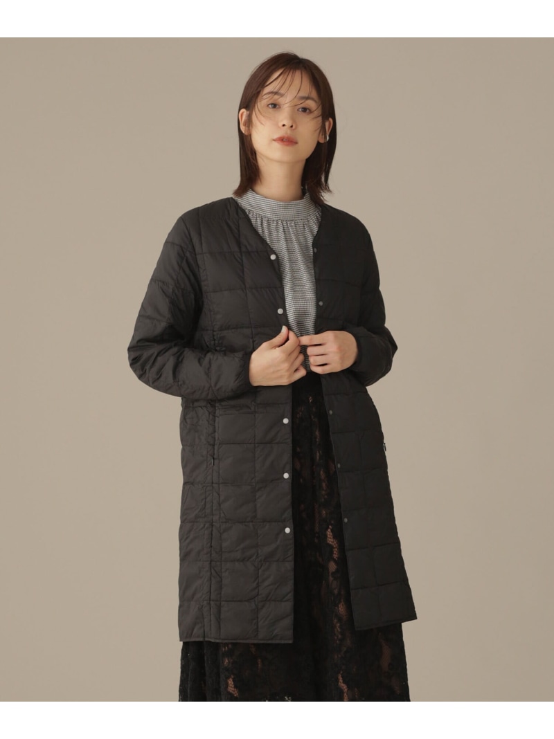 楽天市場】【SALE／6%OFF】TAION/Vネックロングダウンジャケット NANO
