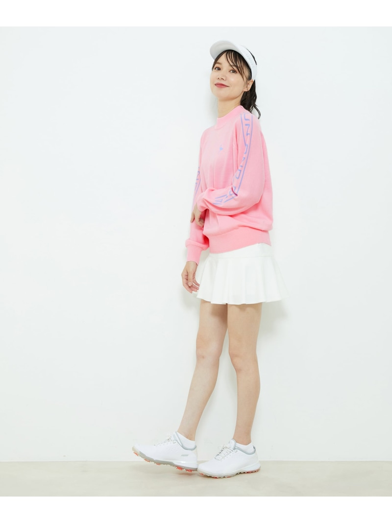 楽天市場】【SALE／70%OFF】袖ロゴ入りモックネックプルオーバー