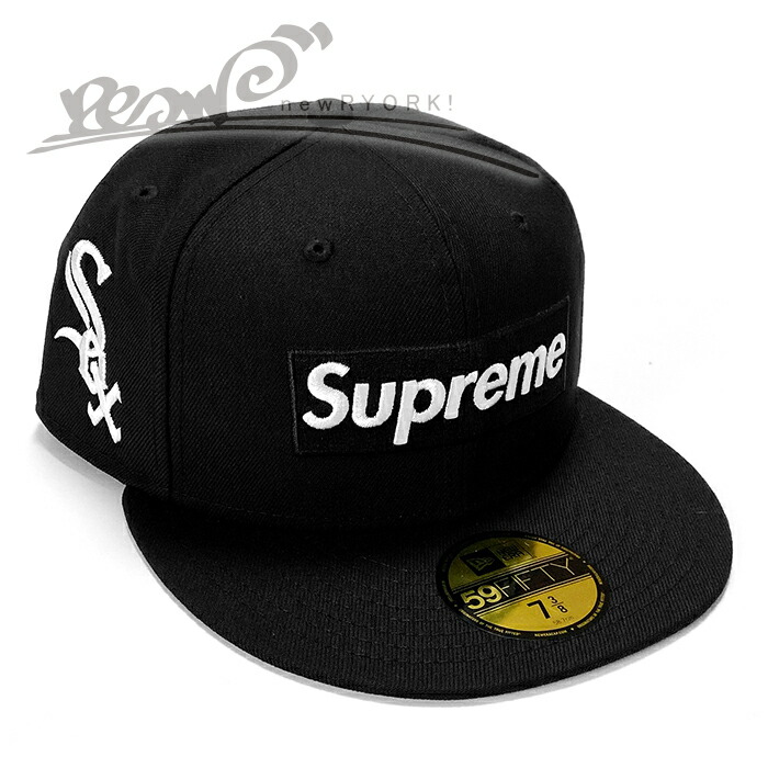 Supreme ブラックキャップ - シュプリーム New Era 59FIFTY ブラック