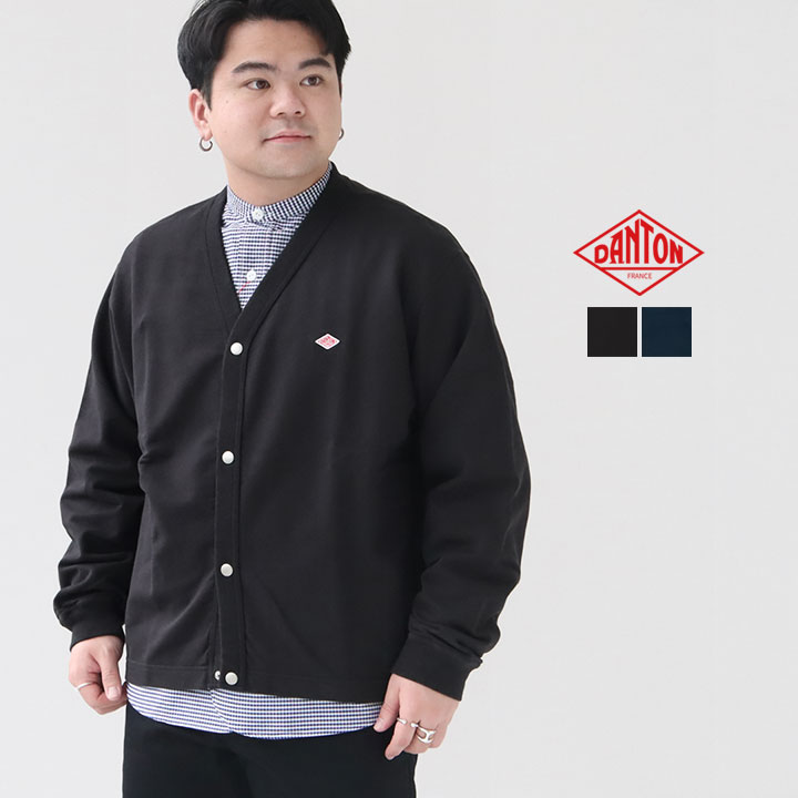 楽天市場】DANTON(ダントン) コットン テリー Vネックカーディガン