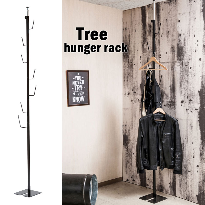 楽天市場】【Tree】ブラックインテリア特集 黒 家具 モダン ハンガー