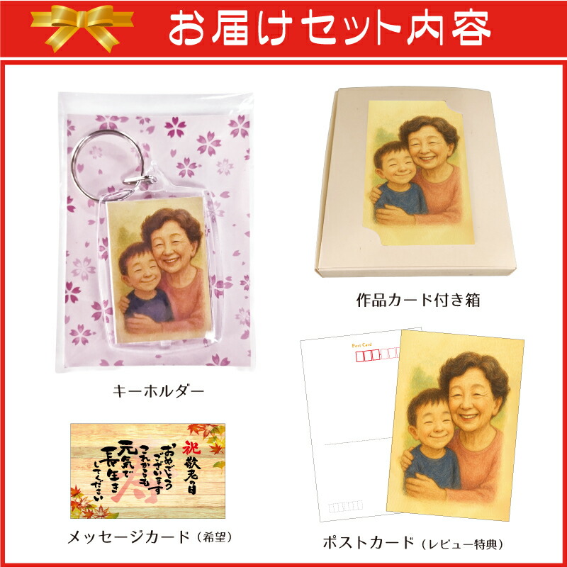 楽天市場】【送料無料・名入れ】一緒にキーホルダー｜写真から絵本風