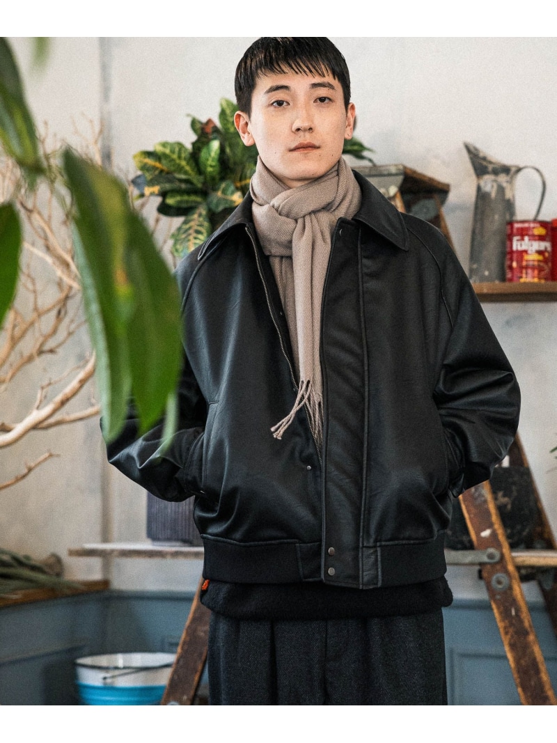 楽天市場】【SALE／40%OFF】フェイクレザー中綿ジャケット niko and