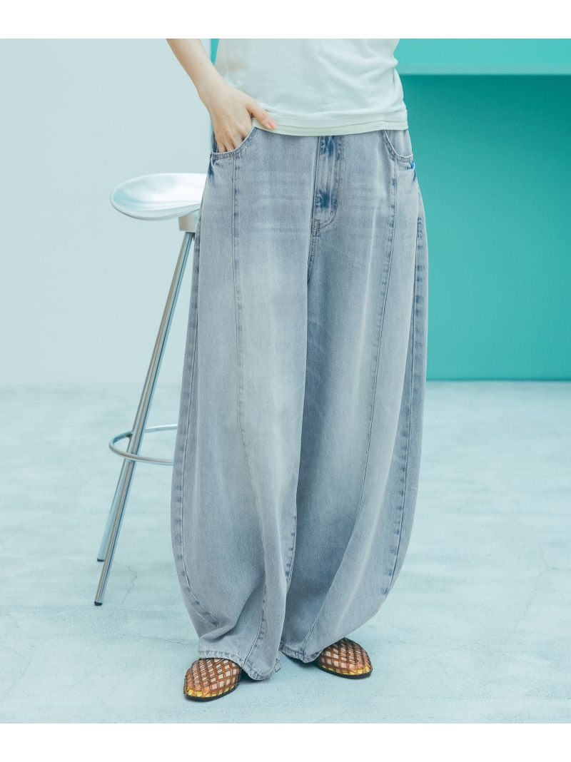 楽天市場】[NKJ 2026SS] 3Dドロップデニムパンツ niko and