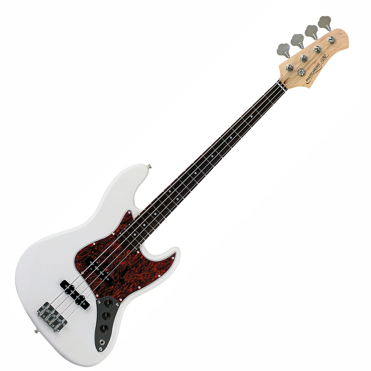 楽天市場】Photogenic フォトジェニック JB-240 WH/T3Pエレキベース
