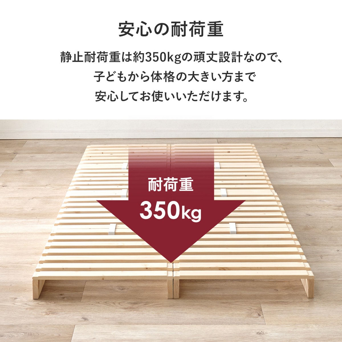 楽天市場】天然木パレットベッド (8枚セット) ニトリ 【メーカー直送