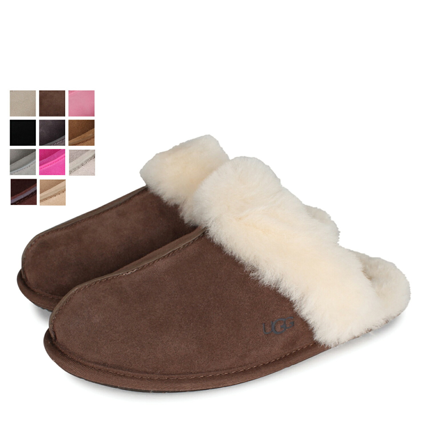 UGG ブラウン スリッパ 【公式通販】