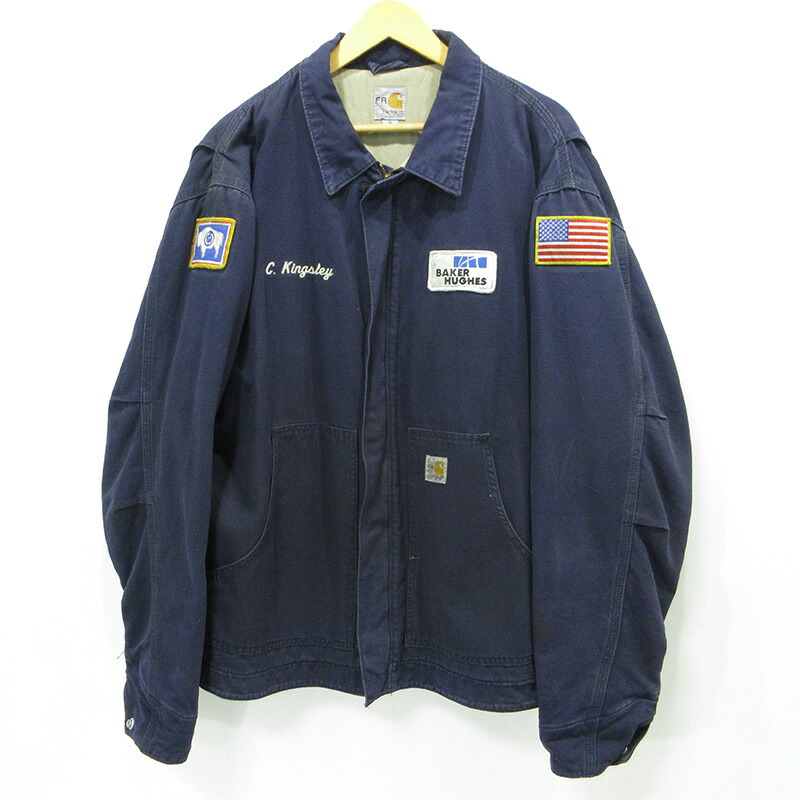 楽天市場】カーハート アクティブジャケット navyの通販