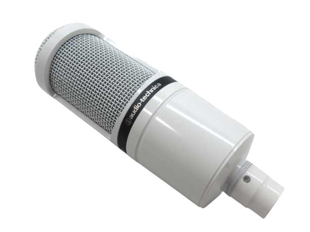 楽天市場】audio technica マイク 白の通販