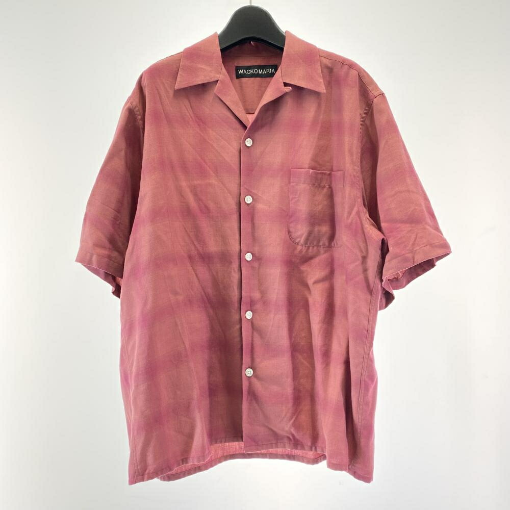 楽天市場】wacko maria／ワコマリア check open collar shirtの通販