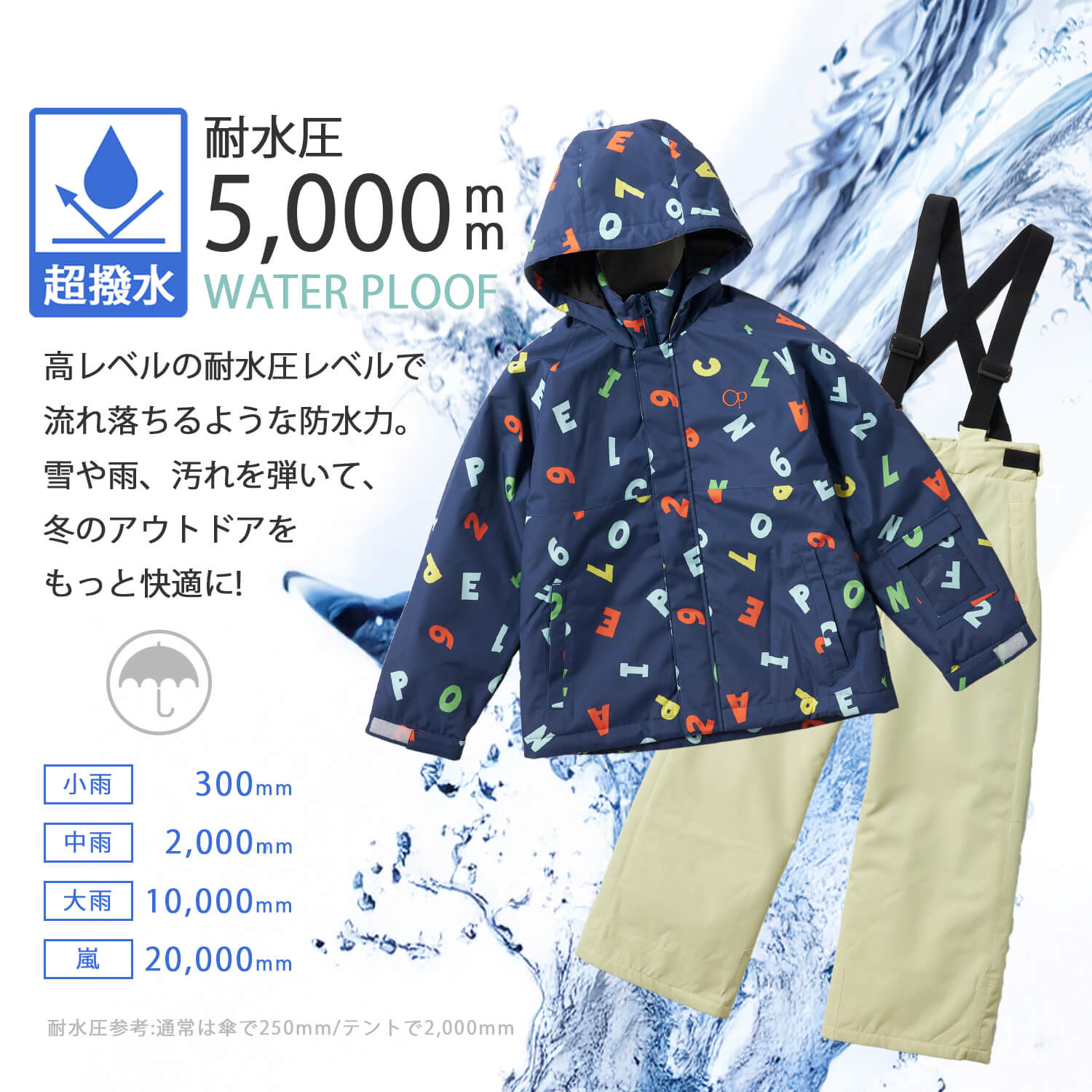 楽天市場】【在庫売り尽くし!】 スキーウェア キッズ 上下セット