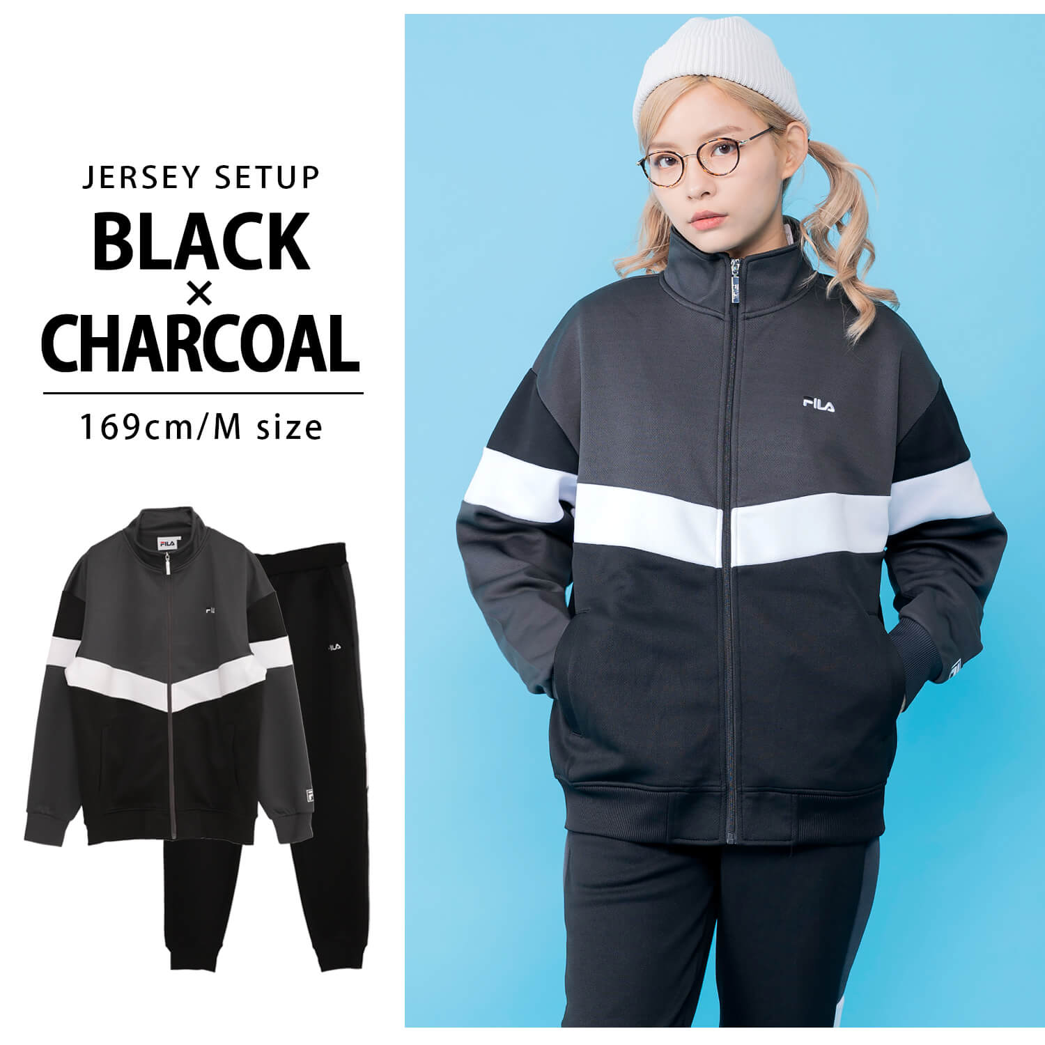 楽天市場】FILA フィラ ジャージ セットアップ レディース メンズ 上下