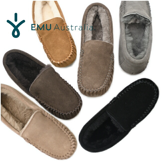 楽天市場】EMU Australia エミュ エミュー モカシン Cairns W11439