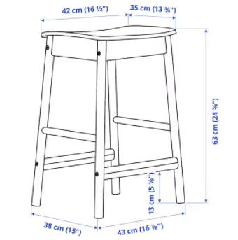 楽天市場】【NEW】IKEA イケア RÖNNINGE ロッニンゲバースツール
