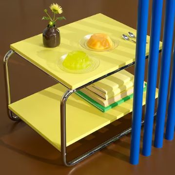 楽天市場】【NEW】IKEA BAGGBODA バッグボーダ サイドテーブル, ライト