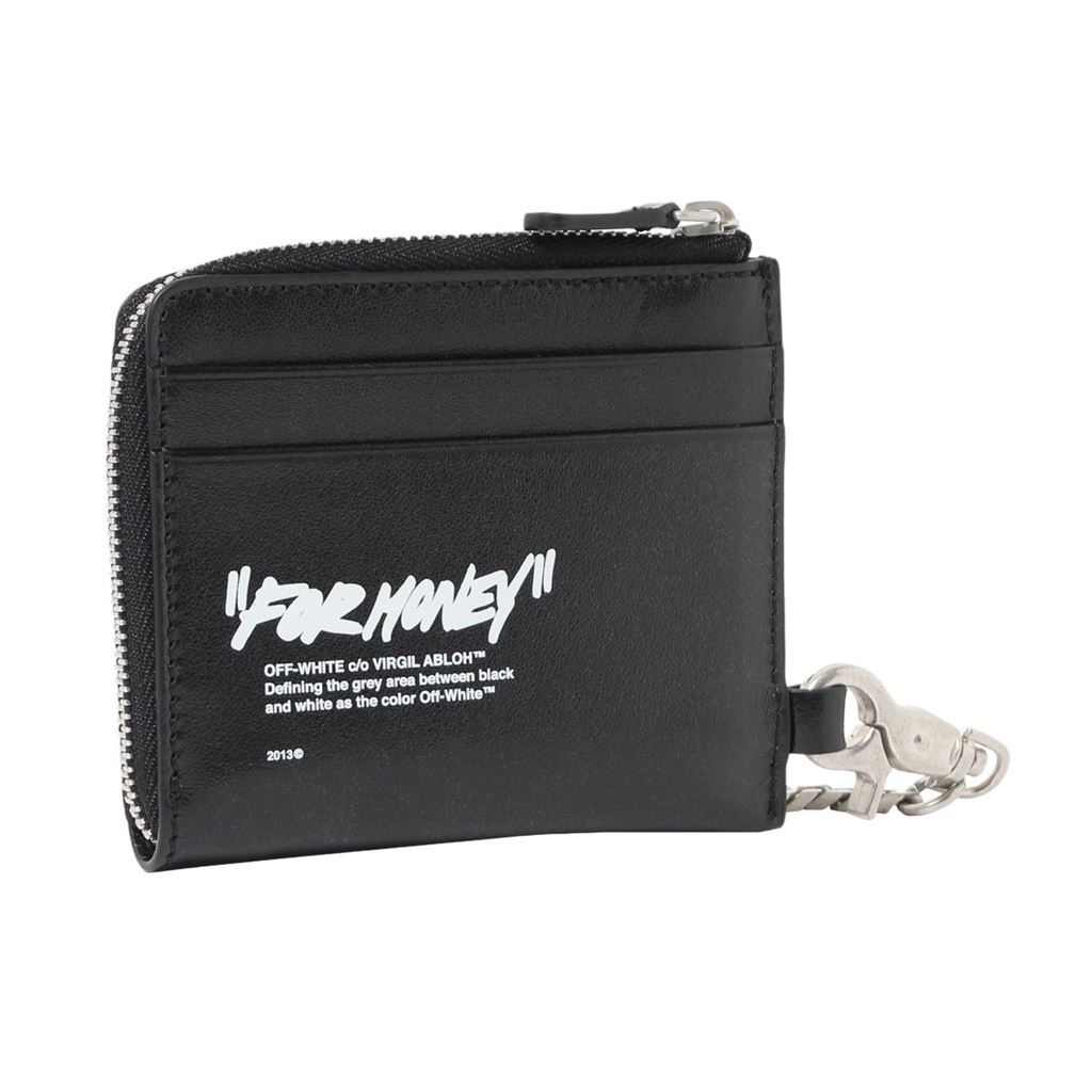 楽天市場】オフホワイト 財布 OMNC013E20LEA0011001 チェーン