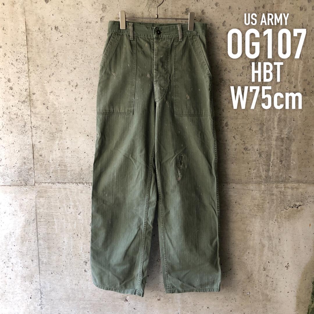 楽天市場】KU142 本物 US ARMY アメリカ軍 ベイカーパンツ 50s OG107