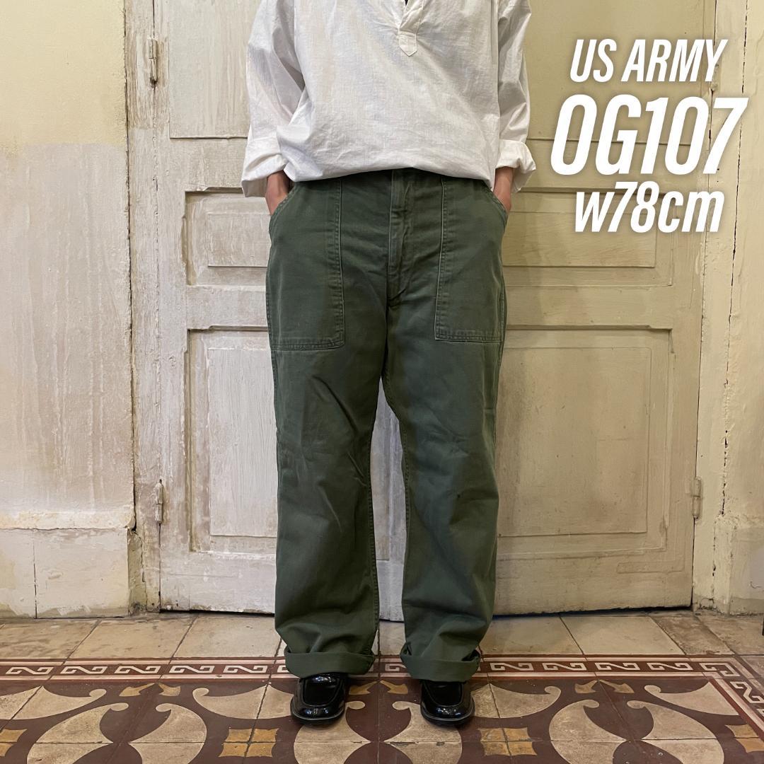 楽天市場】GD70 US ARMY 米軍 アメリカ軍 ベイカーパンツ 60s OG107