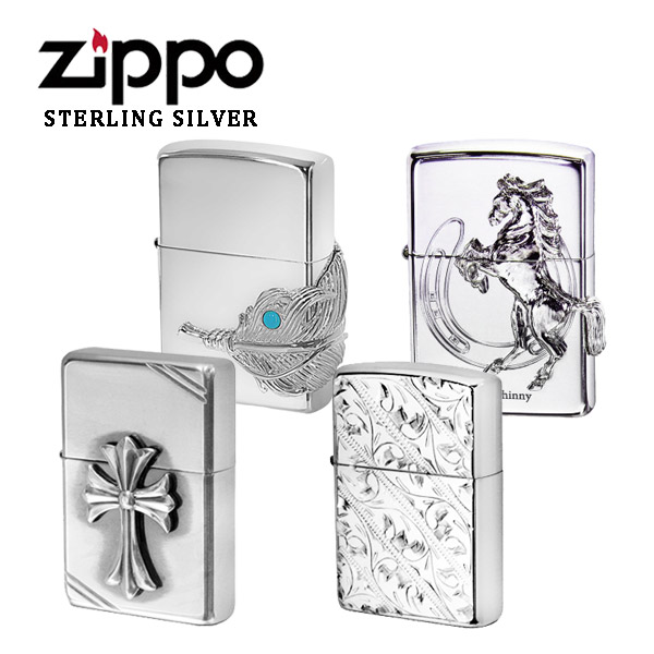楽天市場】ジッポー スターリングシルバー ライター ZIPPO 純銀