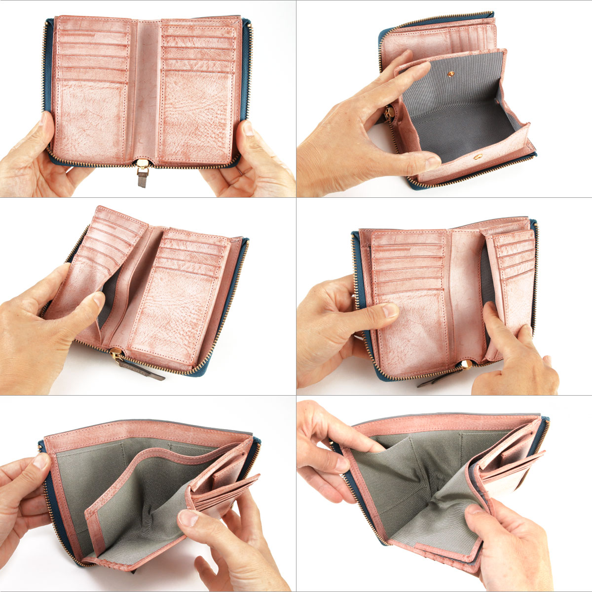未使用 リップヴァンウィンクル WALLET L レザー ウォレットポーチ