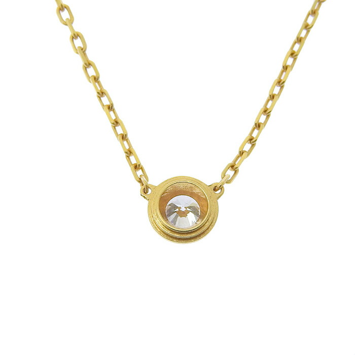 楽天市場】CARTIER カルティエ ダムール ダイヤ ネックレス LM K18YG
