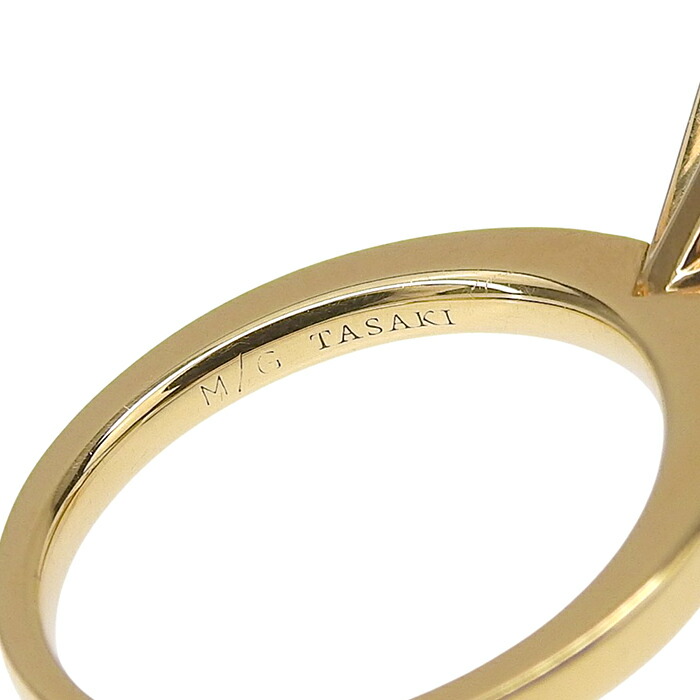 楽天市場】TASAKI タサキ ステラー パール リング K18YG 750 イエロー
