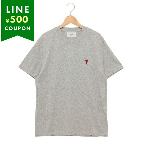 楽天市場】アミパリス Tシャツ カットソー アミ ドゥ クール グレー