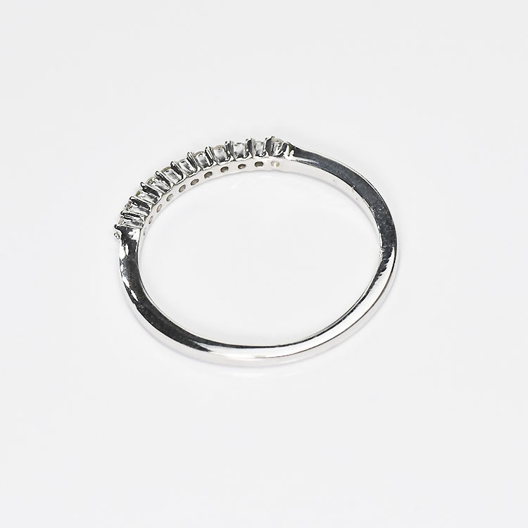 楽天市場】【侍ダイヤモンド】ダイヤモンド0.1ct エタニティリング H&C
