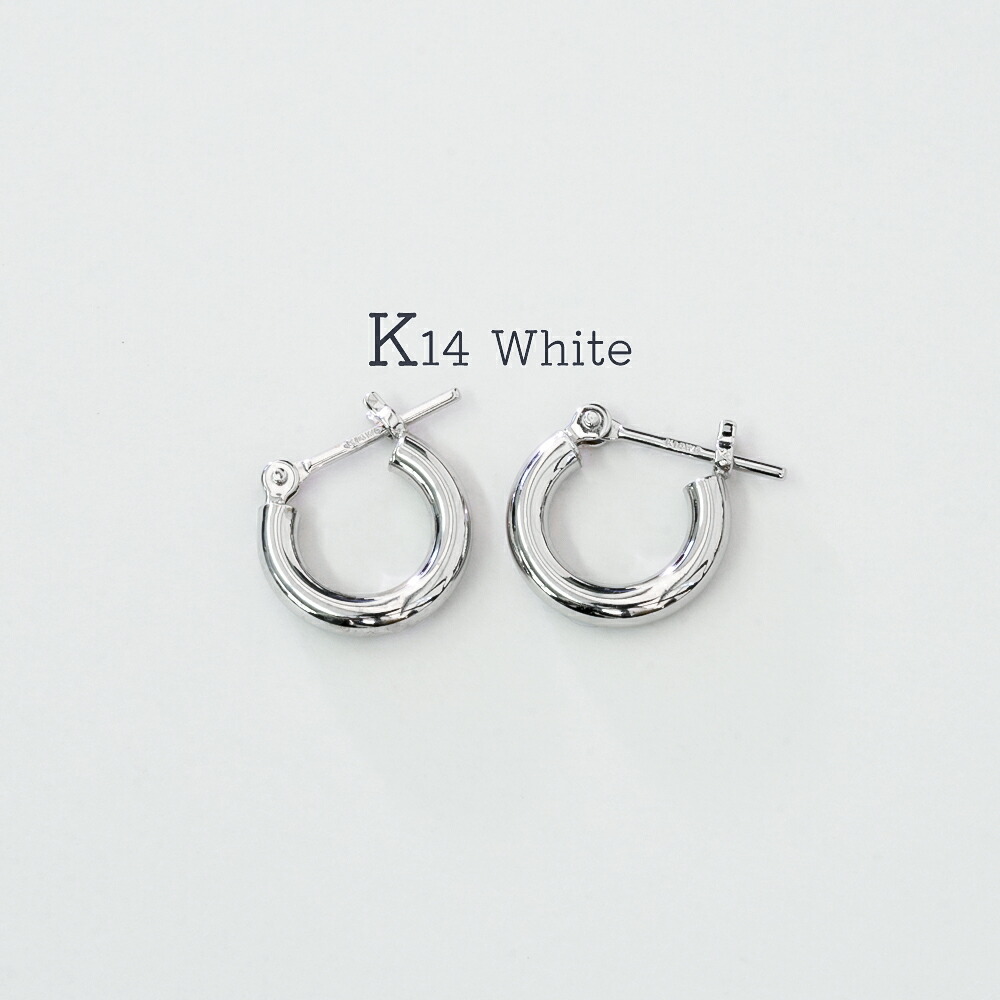 楽天市場】K18 フープピアス 18K 2mm 10mm 18金 ピアス シンプル