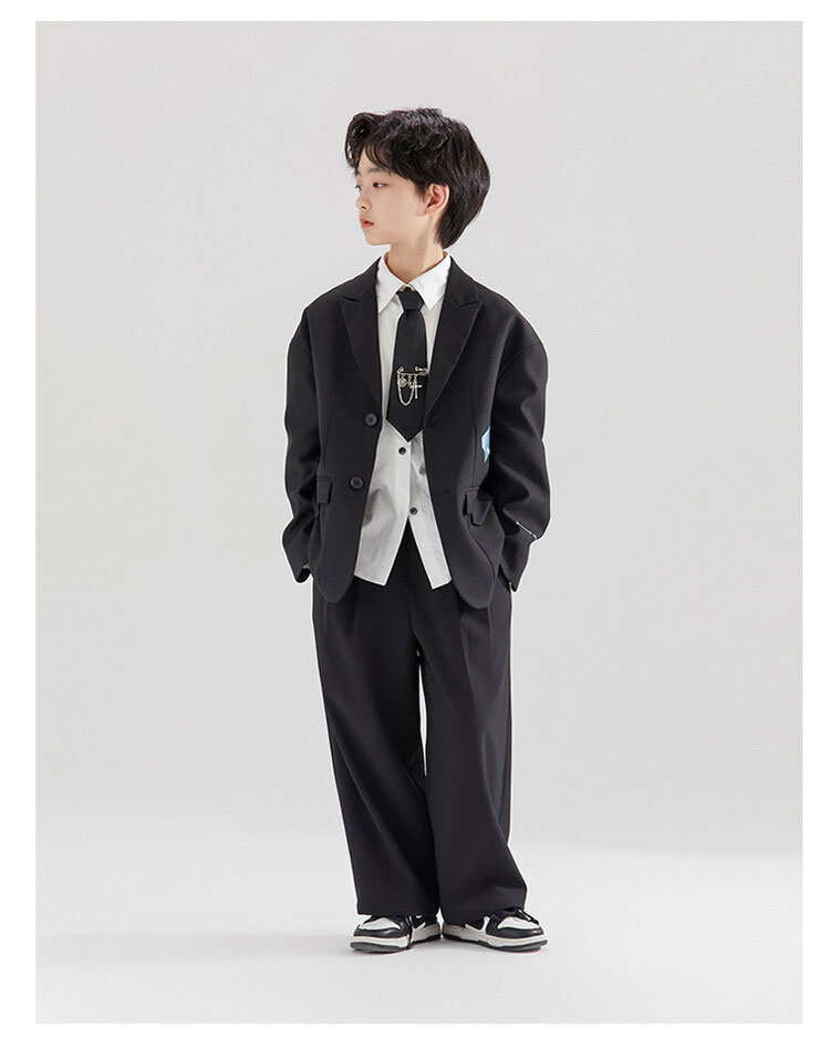 楽天市場】入学式 卒業式 スーツ 男の子 セットアップ ゆったり 大きい