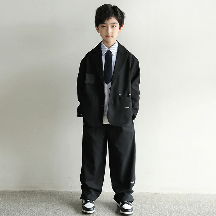 楽天市場】卒業式 入学式 スーツ 男の子 ジュニア 大きいサイズ