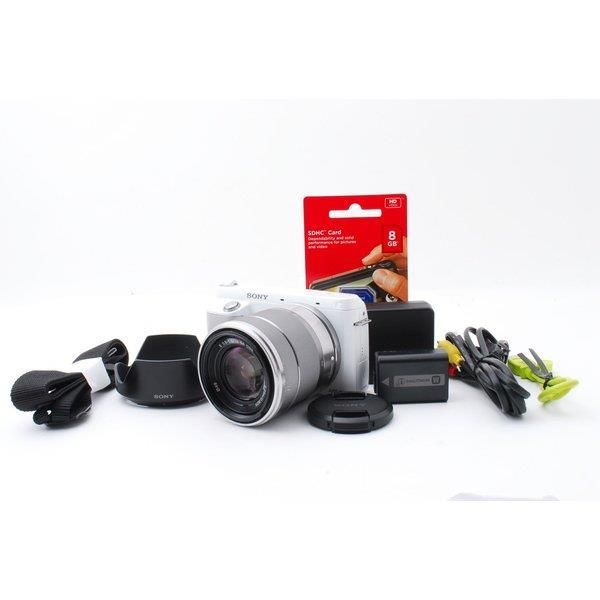 楽天市場】【中古】 ソニー SONY NEX-F3 ホワイト レンズキット 美品