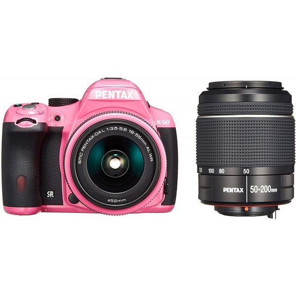 楽天市場】【中古】ペンタックス PENTAX K-50 ダブルズームキット